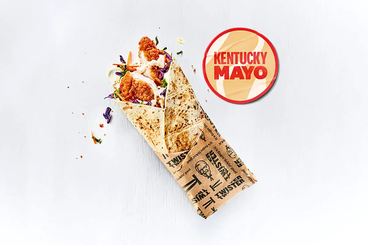 KFC Kentucky Mayo Twister Wrap