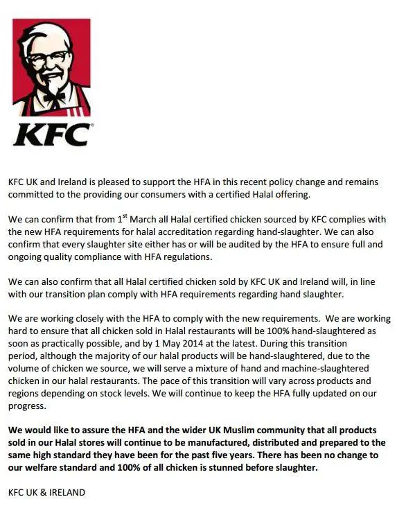 Is KFC Halal? Halal KFC Near Me in UK